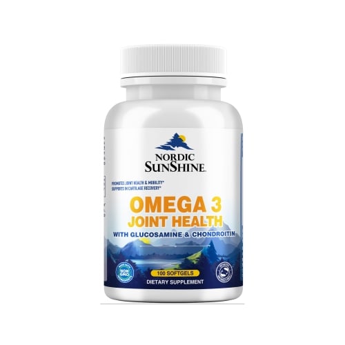 Nordic Sunshine Omega 3 Joint Health with Glucosamine & Chondroitin 